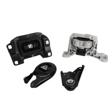 [US Warehouse] 4 ПК. Автомобильный двигатель двигатель и набор адаптера Trans Mount для Mazda 3 2.0L 2004-2011 A4402 / A4404 / A4405 / A4418